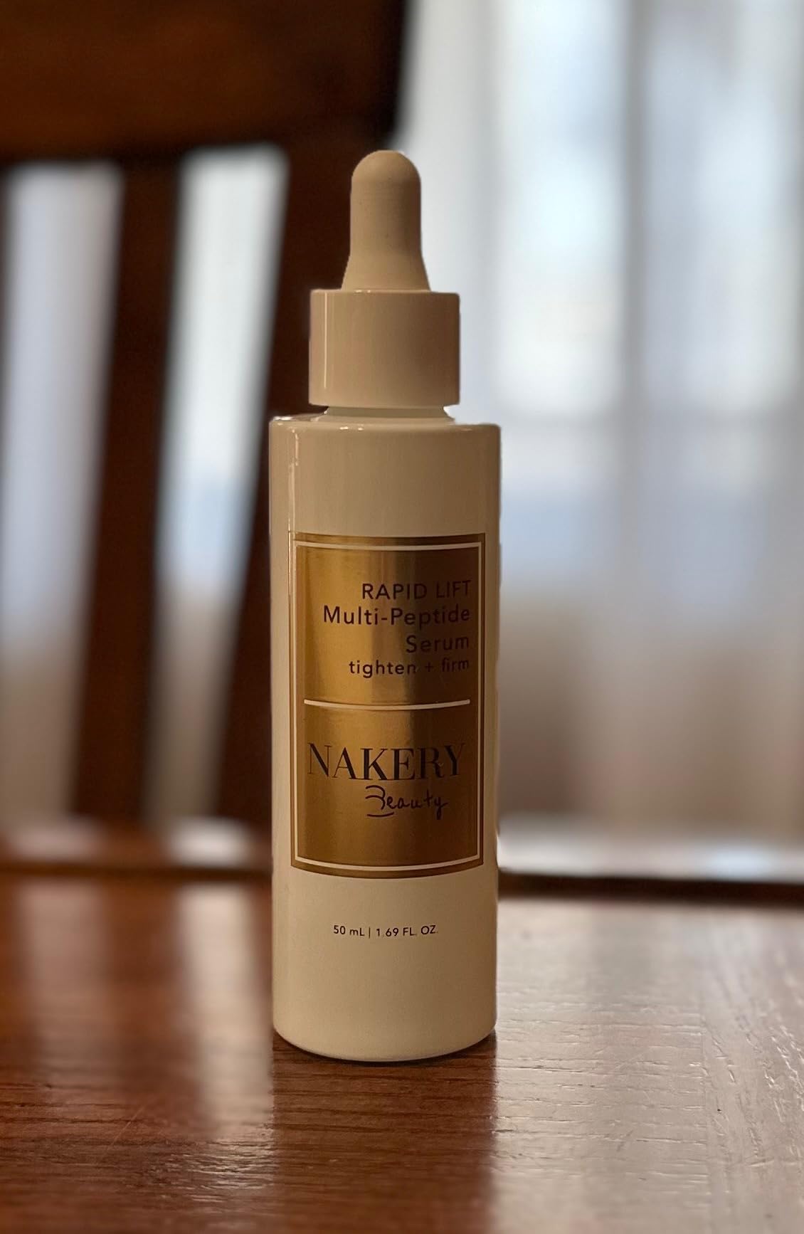 Nakery Collagen Peptide Serum for Women - Rapid Lift Face Serums for Anti Aging Face Tightening and Lifting - Multi Peptides Collagen Serum for Face & Crepey Skin to Firm Wrinkles & Sagging Skin
