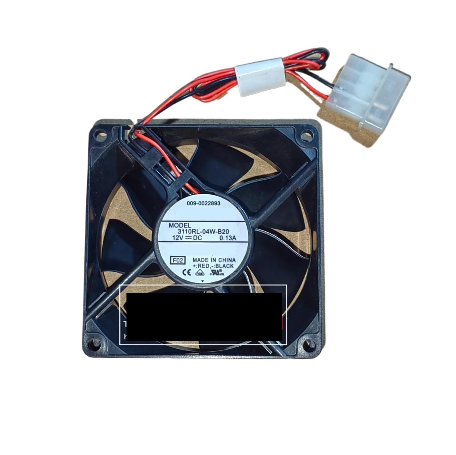 SJJBVPYX 3110RL-04W-B20 12V 0.13A 8025 cooling fan