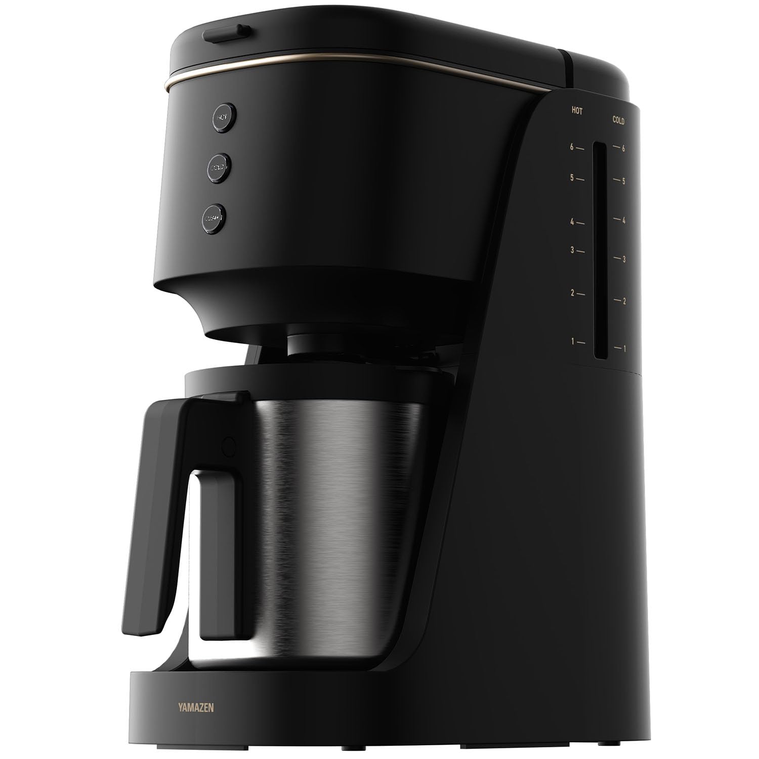 *4杯用★ コーヒーメーカー 20分保温 洗浄簡単 新品 ブラック 他カラー有 Amazon.co.jp: [山善] コーヒーメーカー ドリップ式 水出しコーヒー (1