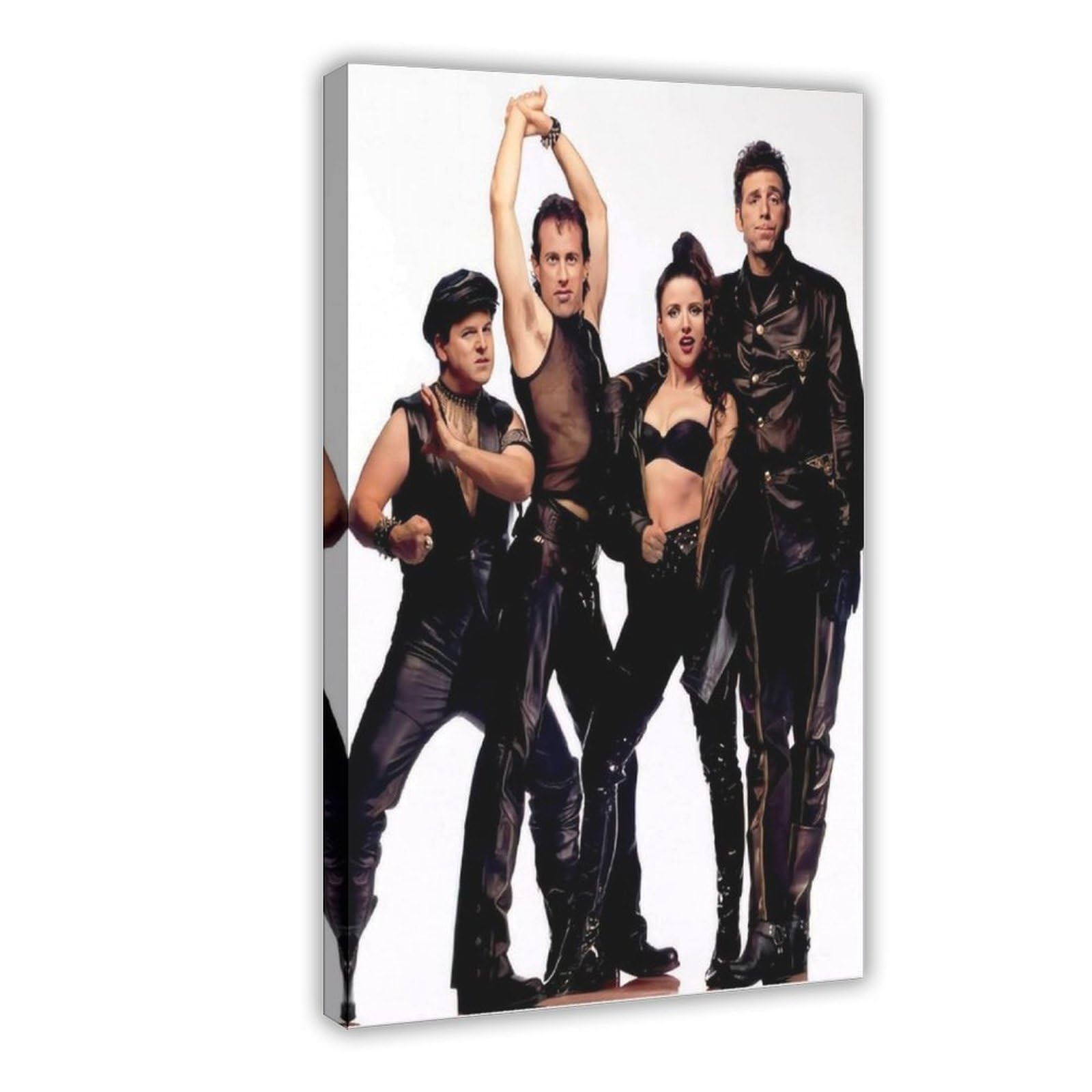 HGKLBG Esclusivo poster su tela della serie Art Sitcom Seinfeld, decorazione per camera da letto, idea regalo