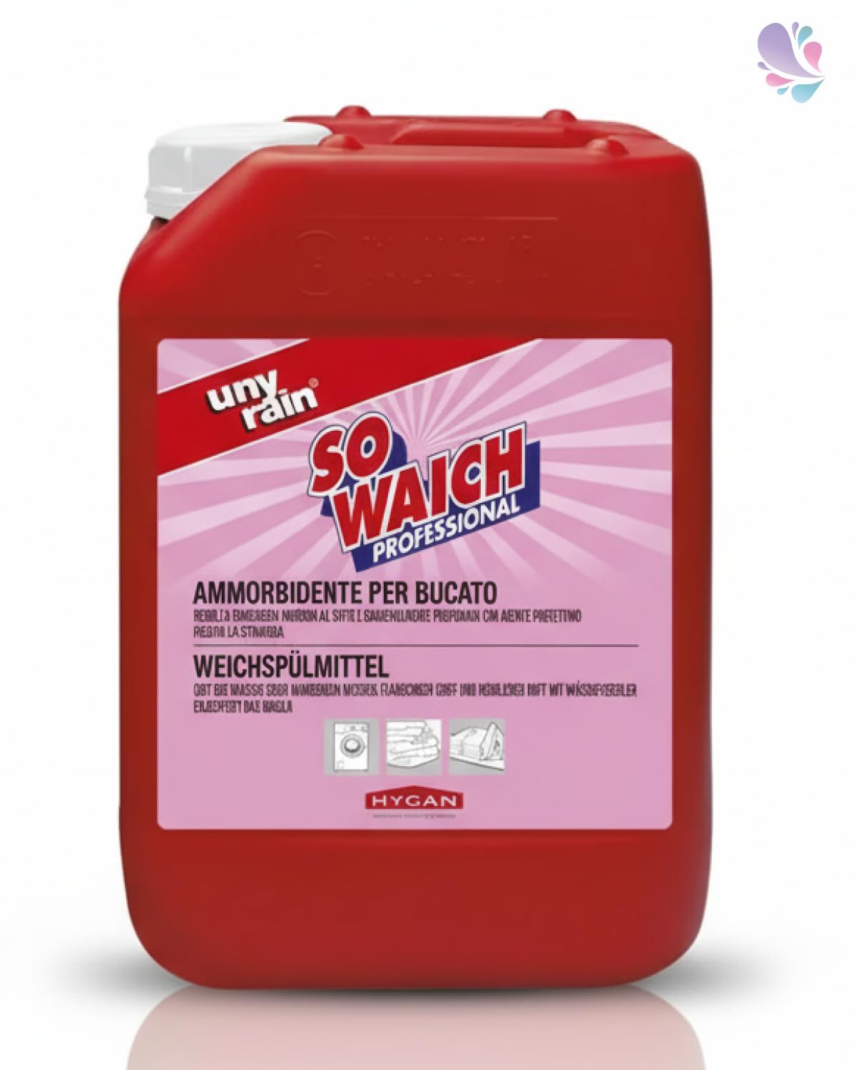 Profi-Weichspüler Konzentrat – 10 Liter mit Antistatik-Effekt