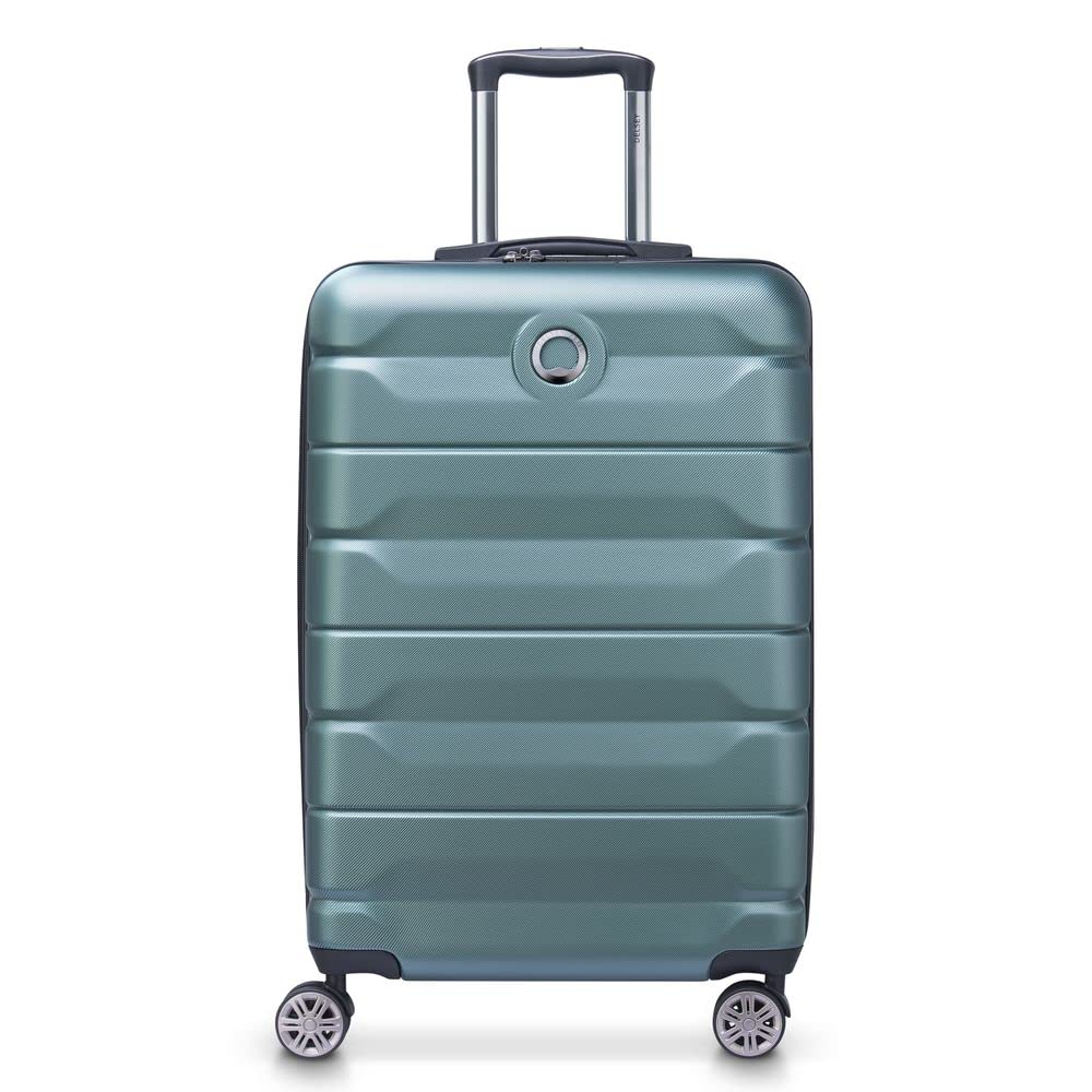 Delsey Paris - Air Armour - Valigia Rigida Media Estensibile - 68X44X32 Cm - 77 L - L - Verde-image