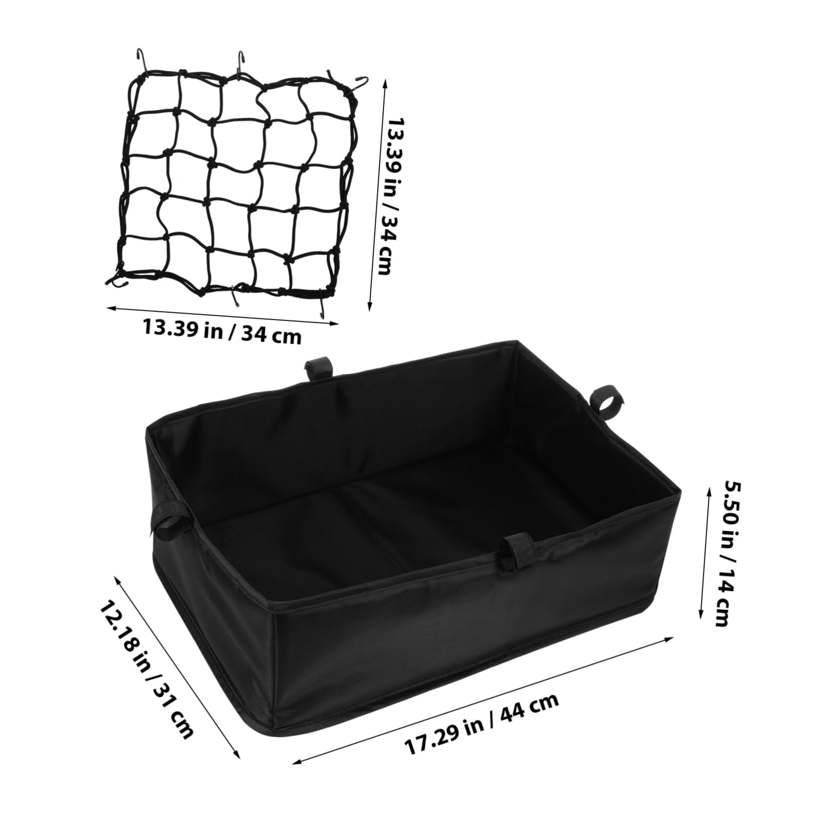 Toddmomy Stylish Versatile Bike Carry Bag for Shopping and Commuting Removable Thickened Cover with Ample Storage and Secure Bungee Netting