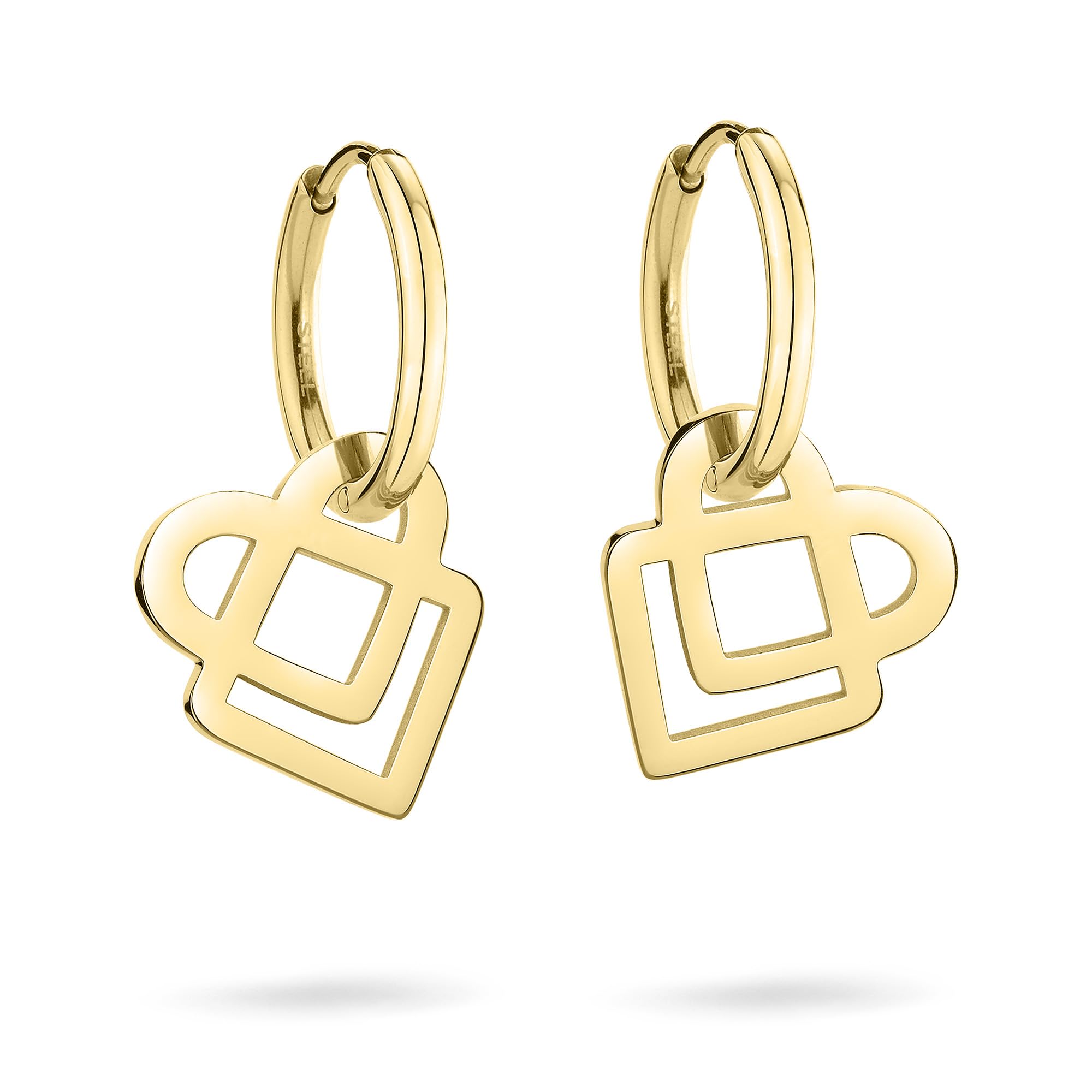 Liebeskind Berlin Ohrring LJ 1406 E 21 IP Gold Amazon   Preise vergleichen