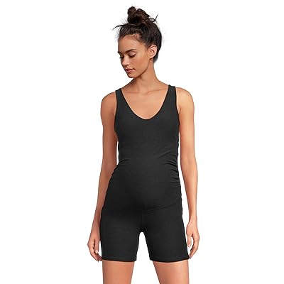 Beyond Yoga Spacedye Movin Mama Maternity Biker Jumpsuit Women