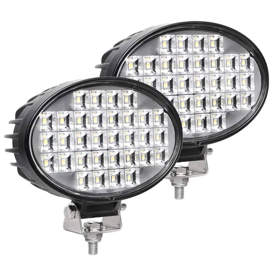 elwovos Amazon.com: EXZEIT 5.7 Inch Oval Led Work Light for Trators