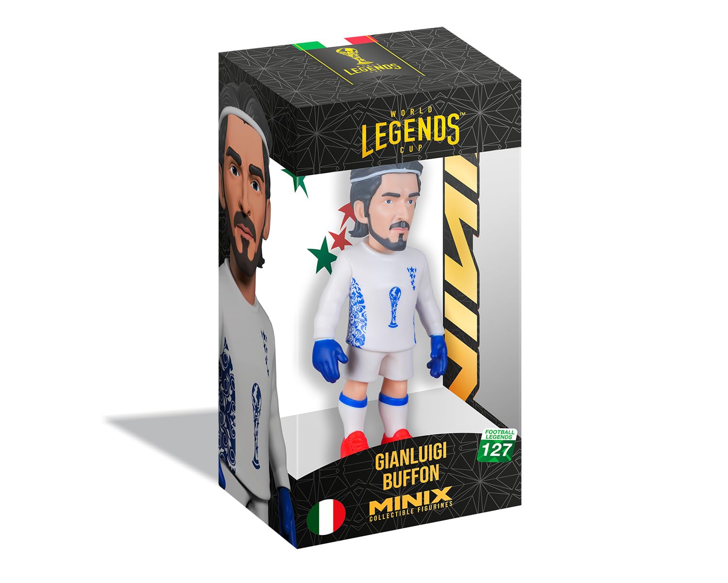 MINIX - Football Legends - Mistrzostwa Świata Legends #127 - Włochy - Buffon - Figurka kolekcjonerska 12 cm