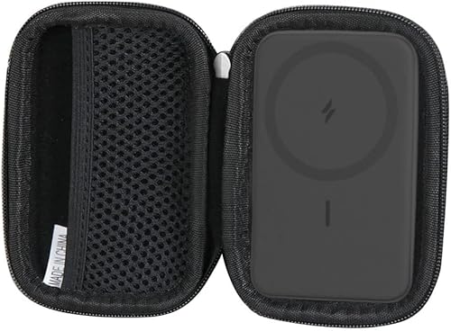 Hermitshell Estuche rígido de viaje para Anker 622  Anker 621 batería magnética (MagGo), cargador portátil inalámbrico magnético plegable de 5000