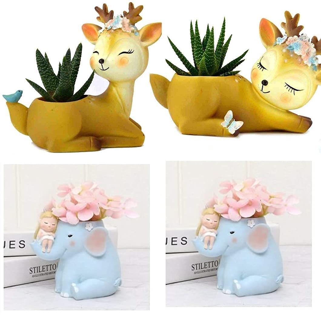 See full amazon price history chart for The MLS Small Resin Animal Pots Set of 4 Home Decor The MLS Small Resin Animal Pots Set of 4 Home Decor (B09H25PGF6) Amazon Price History, Amazon Price Tracker