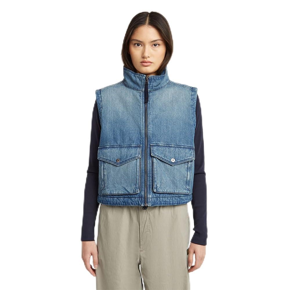 G-STAR Damen 2-pkt Padded Zip Vest Wmn Jacket