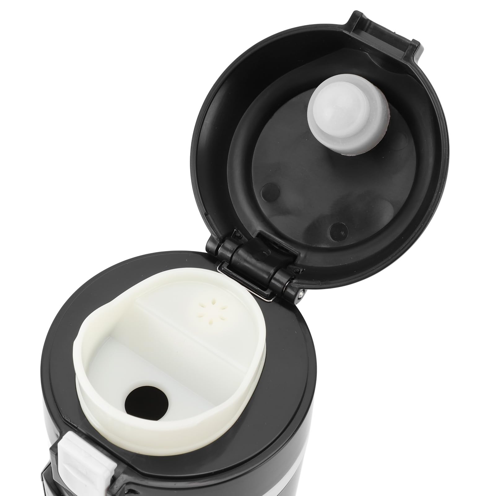 Calentador de Botellas para Automóvil, Hervidor Portátil, para Automóvil, Hervidor de Viaje, 500 Ml, Taza Calefactora Portátil para té y café para Automóvil para Camión