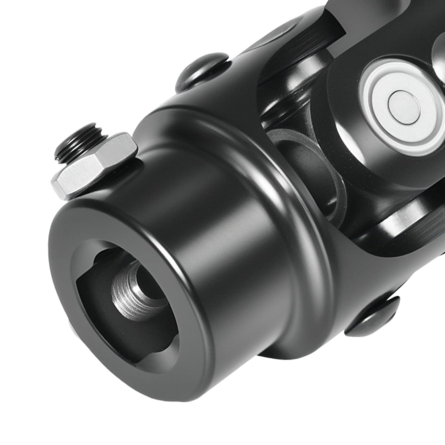 3/4" DD × 3/4" DD Steering Shaft Universal U Joint Black U-Joint Double