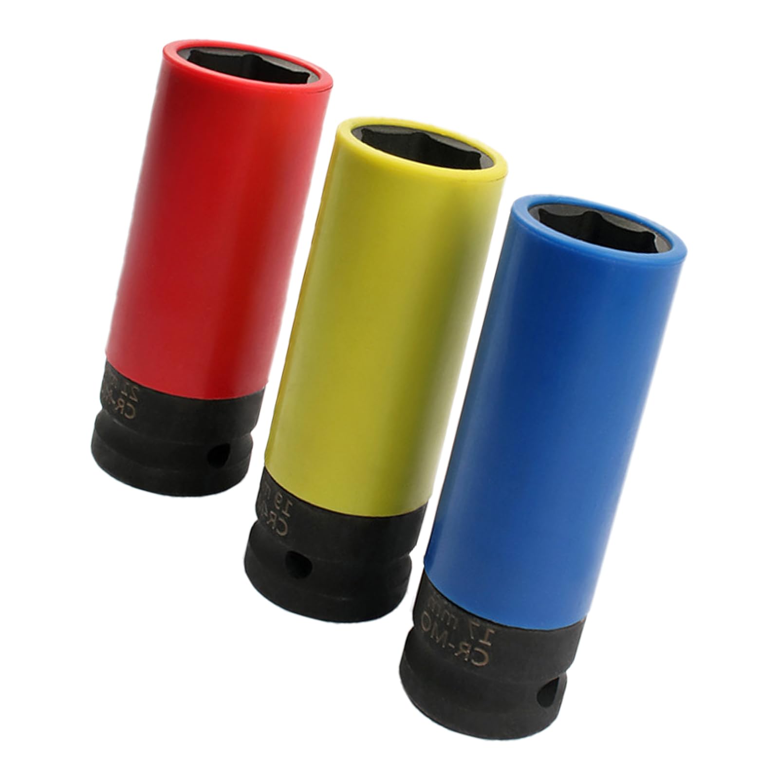 1 / 2inch Drives Impacts Lugs Nut Socket Set Drives Deeply Impacts Socket Car Accessories 17 19 21MM Wall Wheel Protectors Nut Set