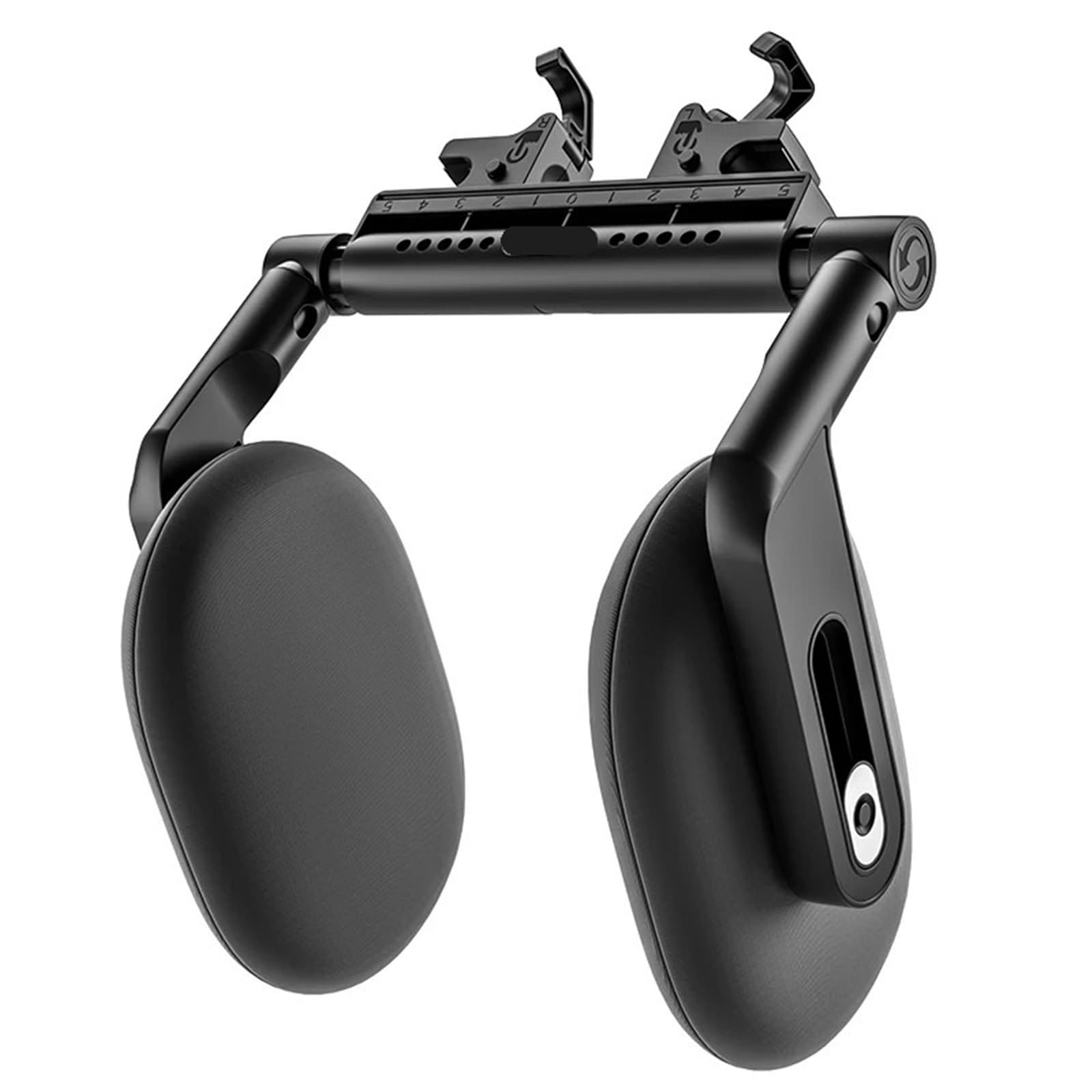 Reposacabezas Coche Cojin Almohada para reposacabezas de cuello coche, cojín para asiento, almohadilla espuma con memoria para dormir, soporte telescópico para cabeza lateral