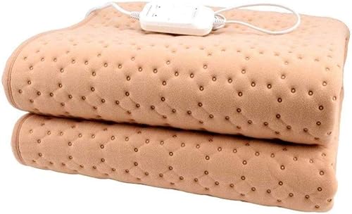 Manta térmica manta eléctrica de calefacción en otoño e invierno 2 niveles de calefacción manta térmica de felpa suave calentamiento rápido y