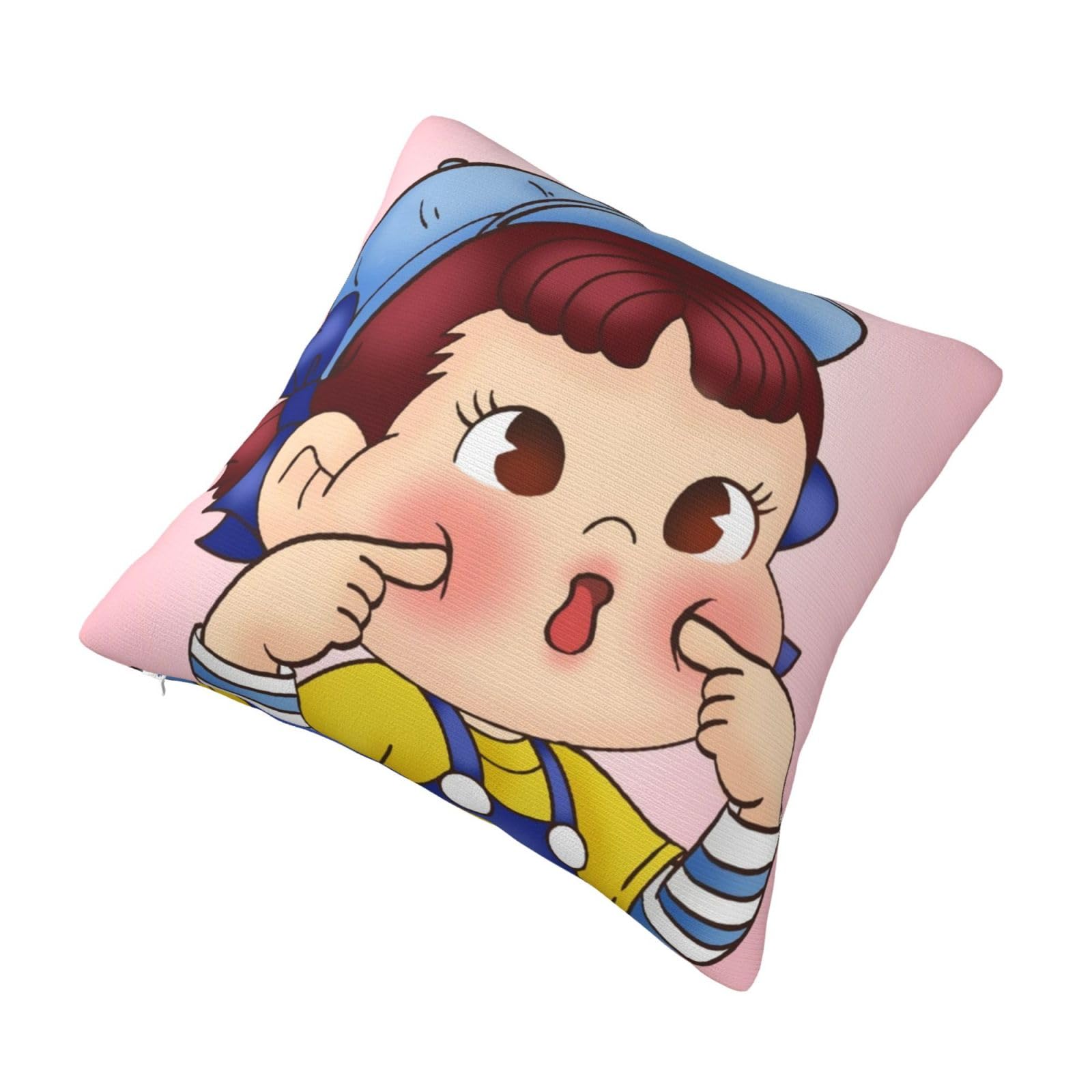 Amazon｜ペコちゃん 枕カバー クッションカバー ぬいぐるみ抱き