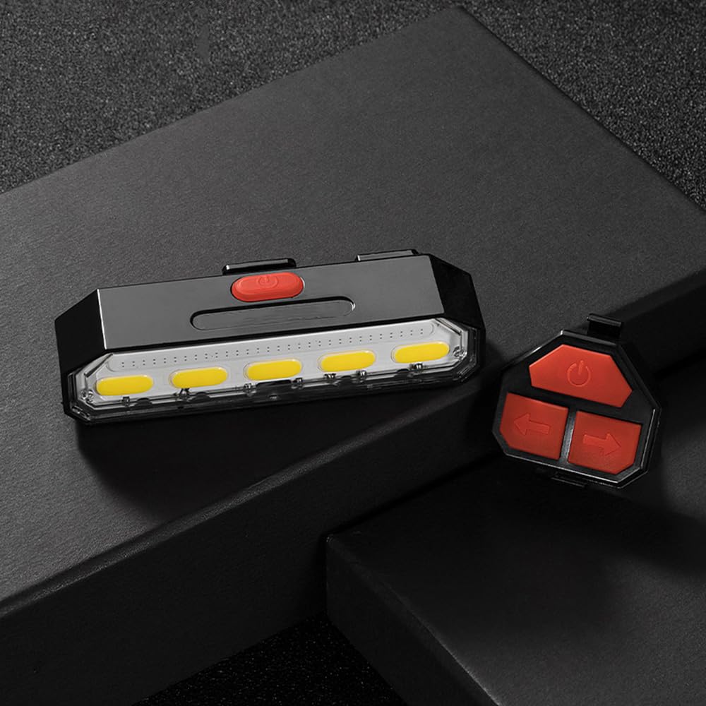 Bike Tail Light Cycling USB Torcia Ricaricabile Wireless Impermeabile Telecomando Luce Posteriore MTB Accessori Stradali