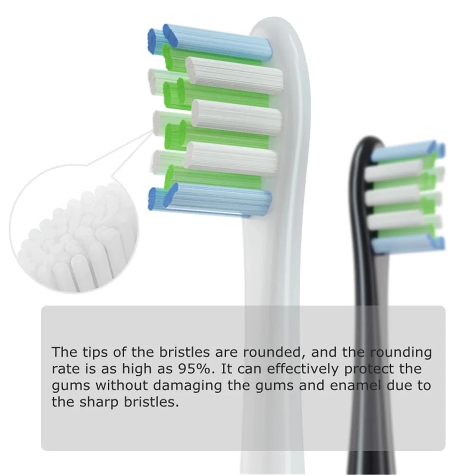 Testine 4/8PCS, compatibile con Oclean, X X PRO Z1 F1