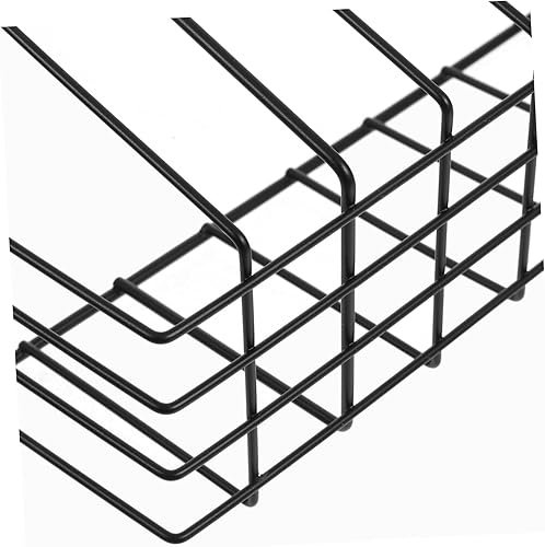 Miniatura 8 de Cesta colgante de hierro, cesta de alambre pequeña, cesta de hierro para cocina, cesta de pared, contenedores de almacenamiento de artículos