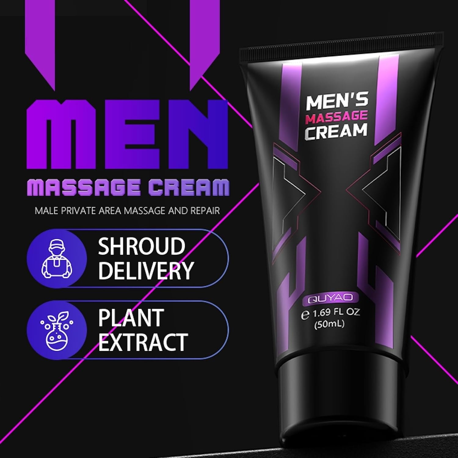 Male Enhancement Grow Cream, Man Re-Vitalize Creams for Private Part, PenI Health Sensitivity Support Restore Corpus Cavernosum for Men’s Improves Sensation, 50 ml