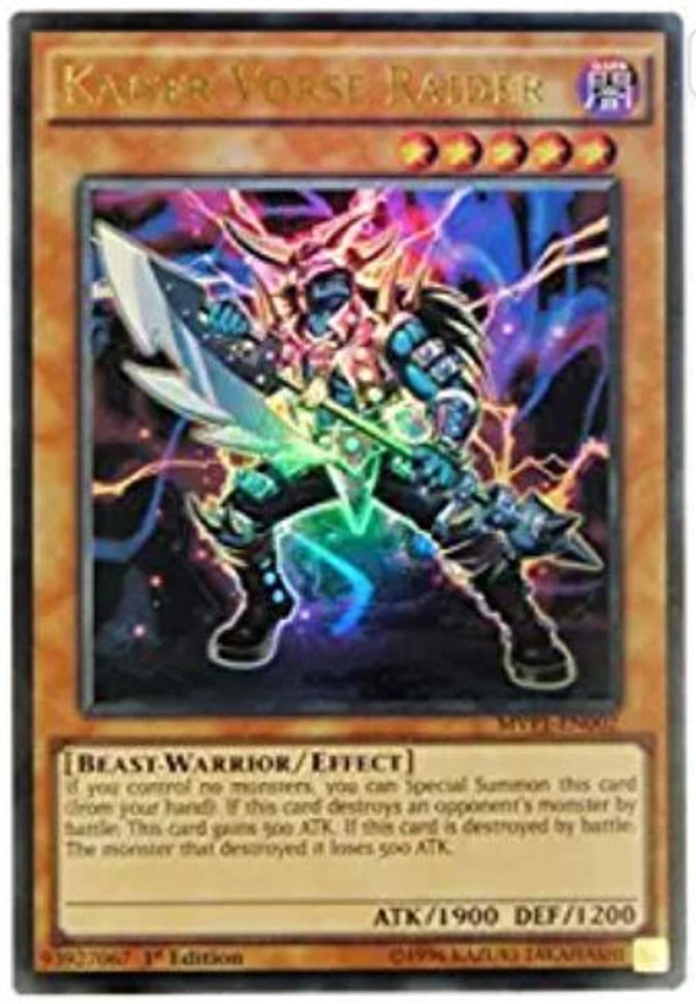 Amazon.com: yugioh - Kaiser Vorse Raider MVP1-EN002 1st Edition