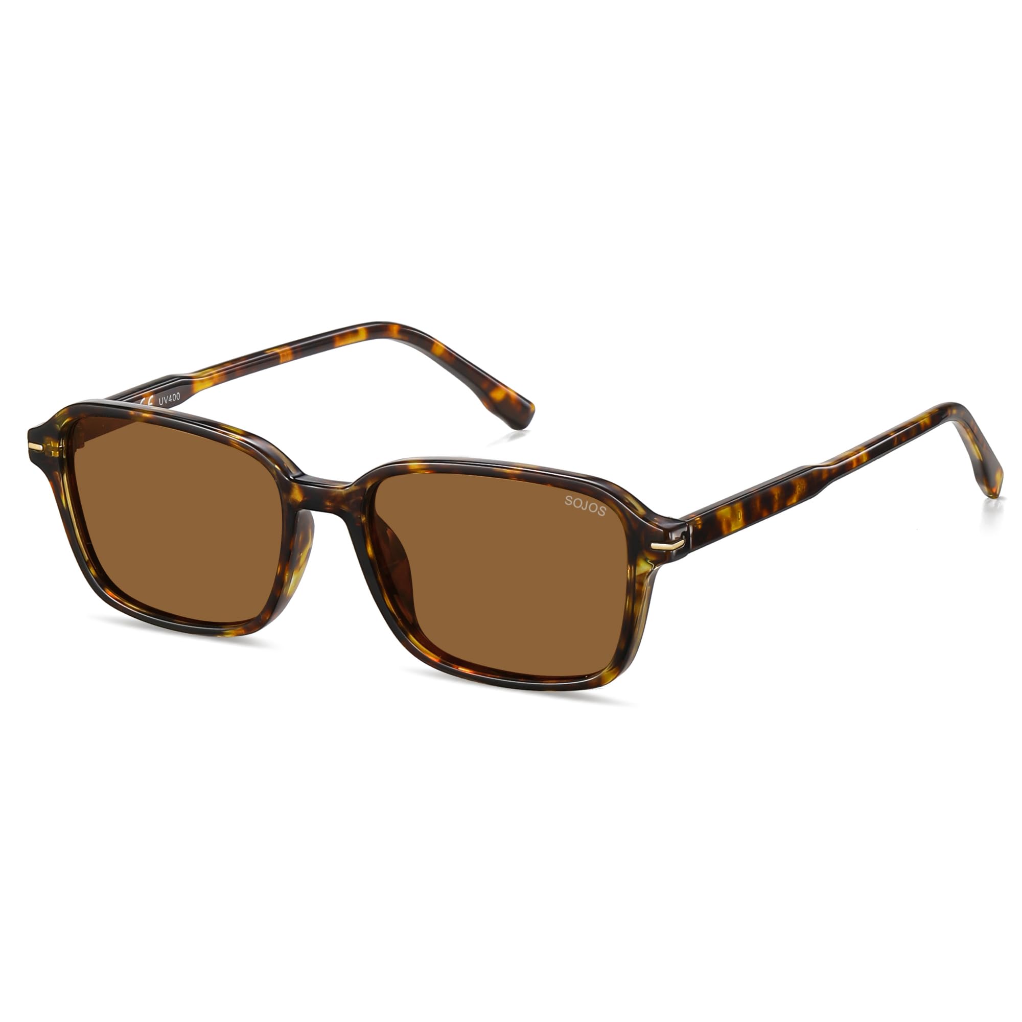 Photo 1 of [handle broken] SOJOS Retro Rectangular Polarized Sunglasses Women Men Square Shades SJ2663