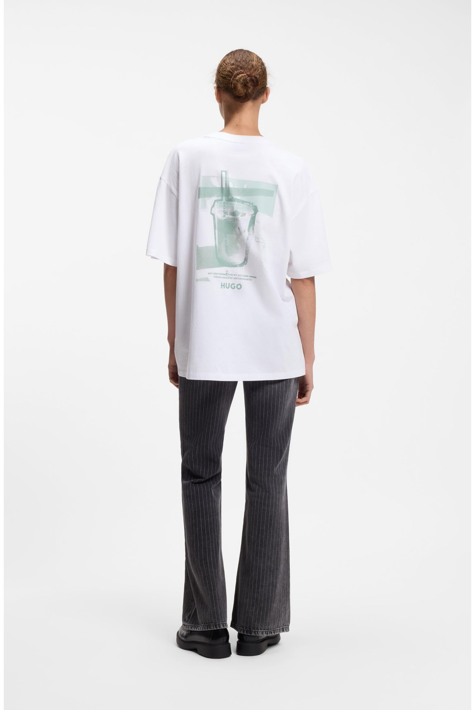 Hugo Hugo Boss Oversized Tee_b_15 T-Shirt Femme (Lot de 1)