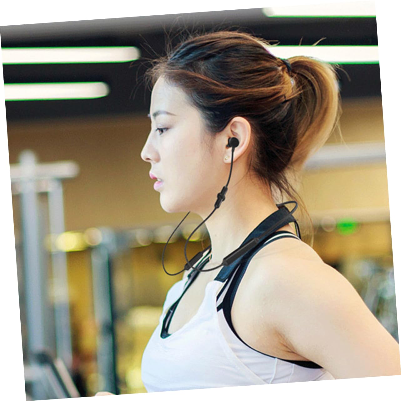 SHINEOFI Cuffie Auricolari Wireless Impermeabili Vivavoce Stereo Ear Per Correre Compatibili Telefoni Cellulari e Tablet Ultraleggere e Indossare