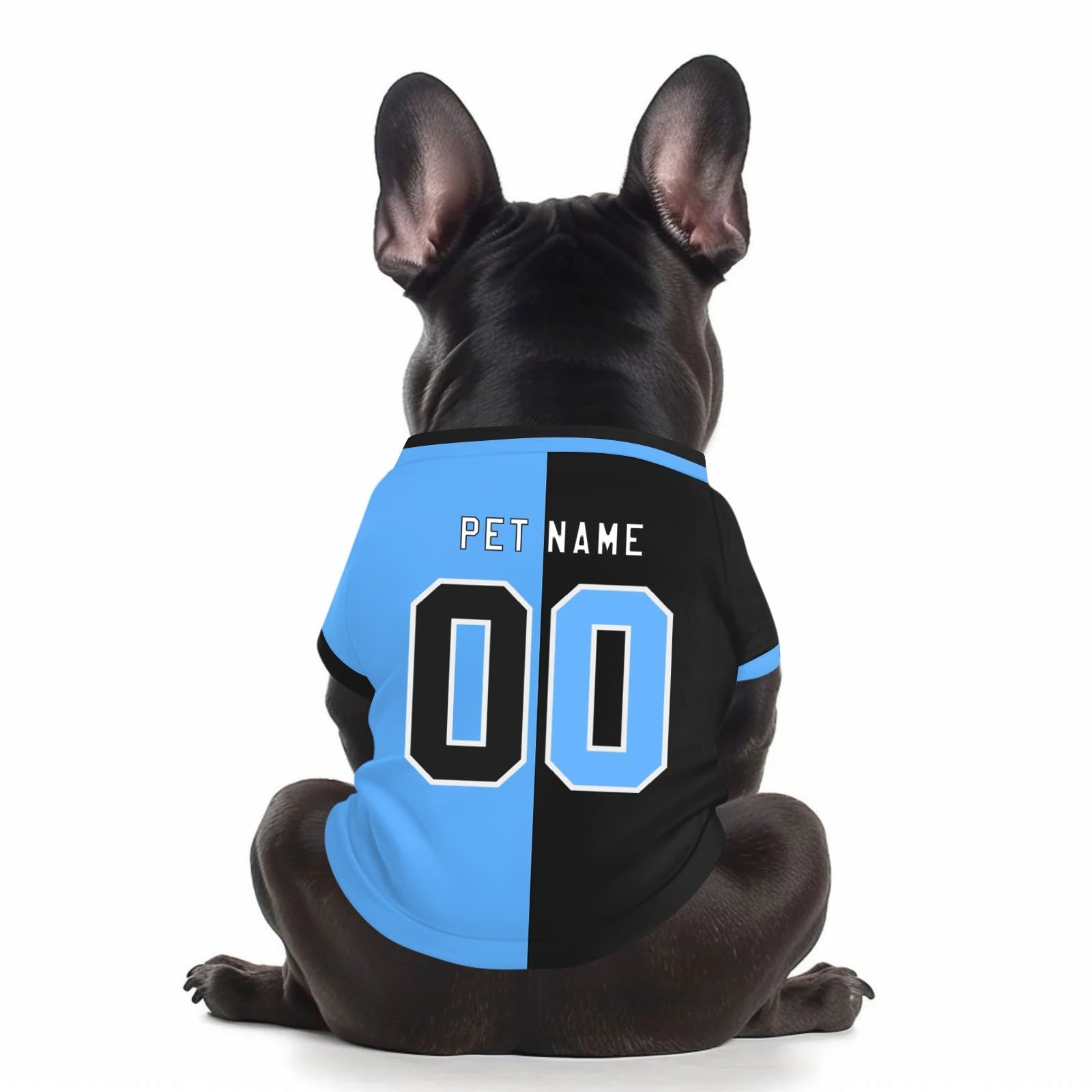 ywkiyrs Custom Dog Shirt Pet Football Jersey Costume for Dogs Cats Personalized Breathable Pet Clothes Puppy Outfit for Small Medium Large Dogs โ image 1