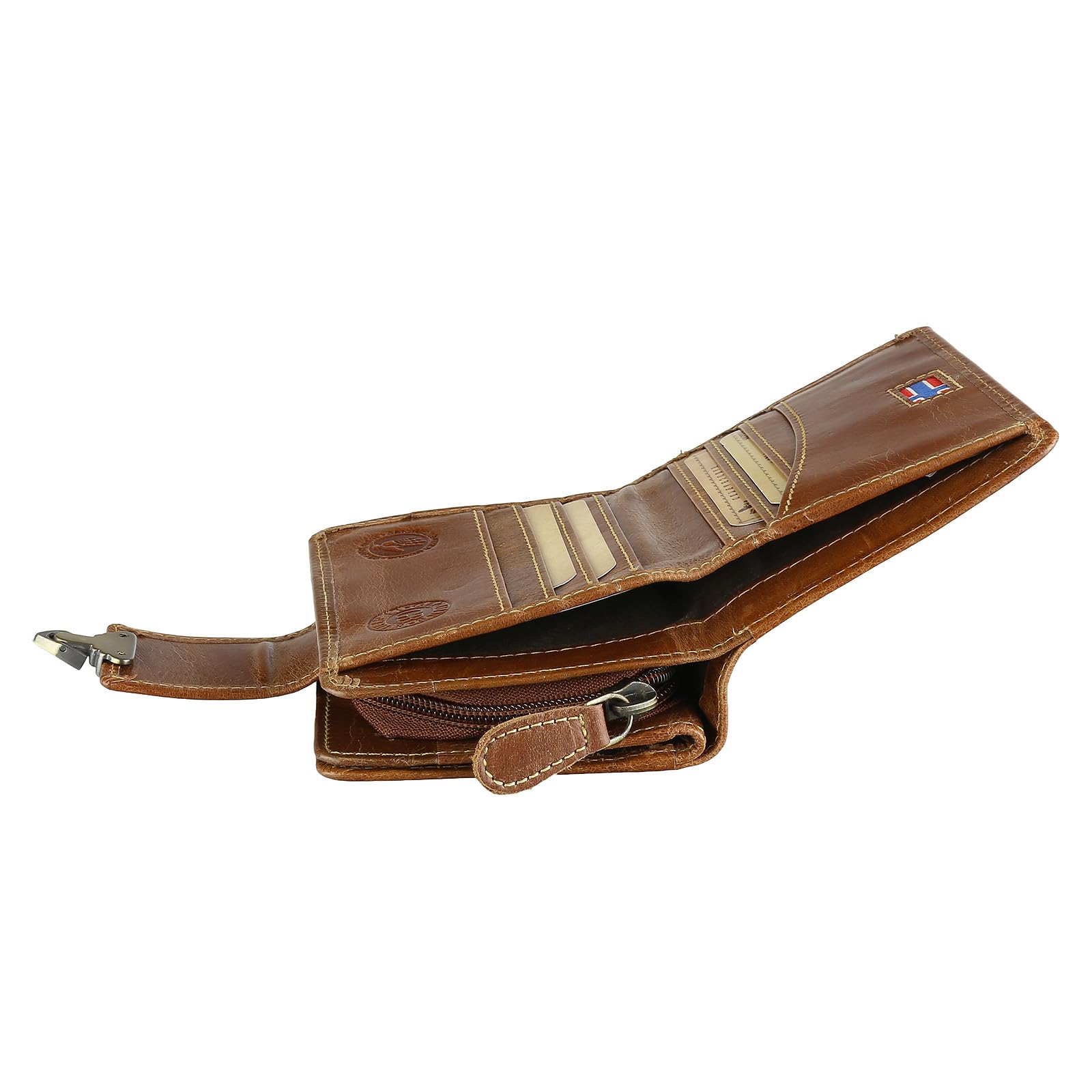 Greenburry Expedition Geldbörse Leder 9,5 cm