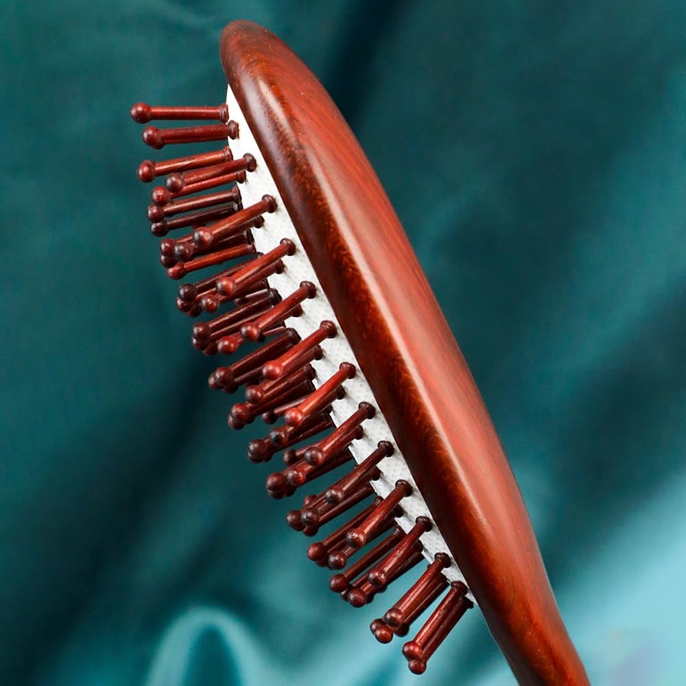 Cepillo para el cabello, cepillo de pelo de pala, peine de cola para mujeres y hombres, para hacer cabello fino largo y rizado, salud y masaje