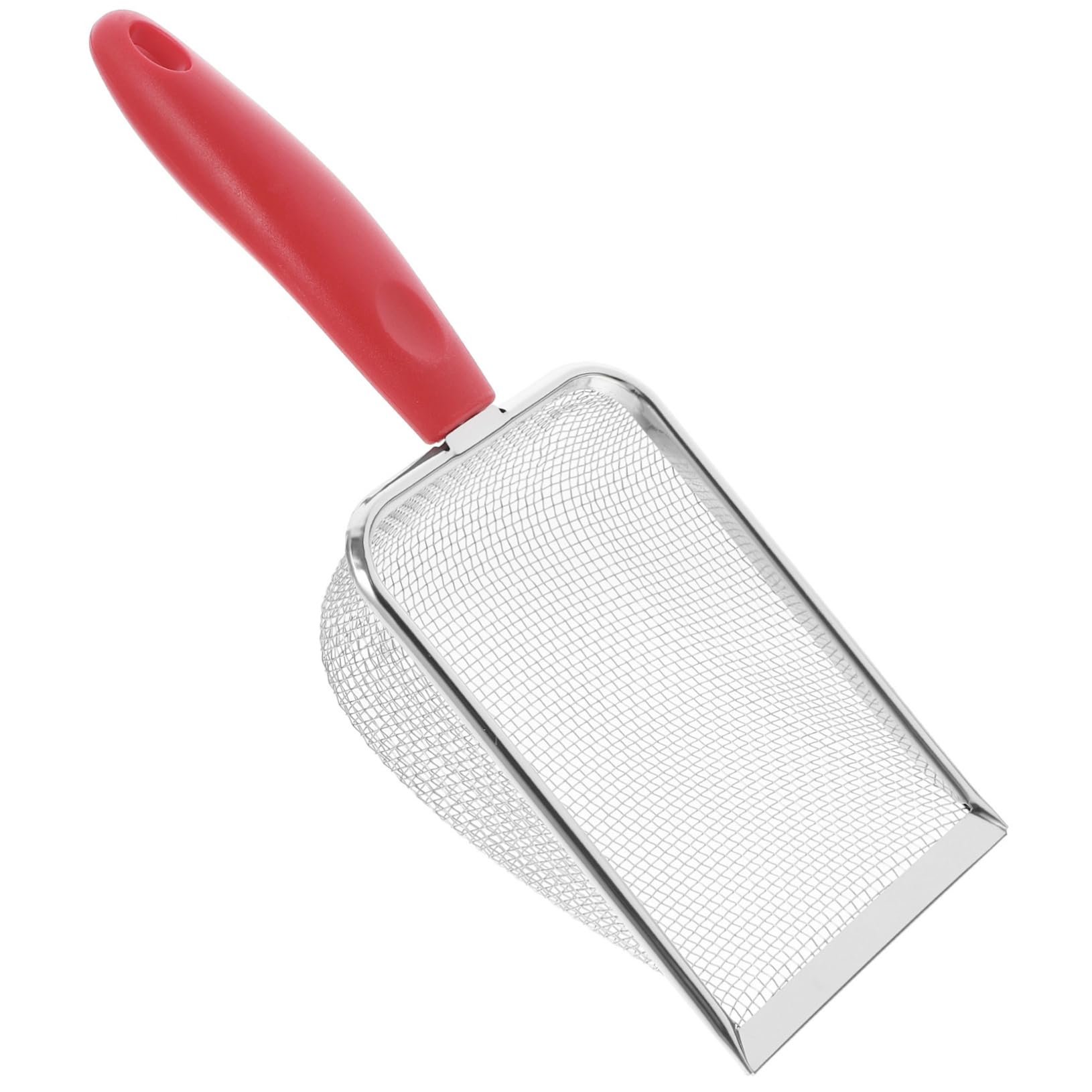 BCOATH Beach Sand Shovel for Mesh with Comfortable Handle for Collecting Shells Sifting Sand Beach for Fun Easy Use Mesh Design