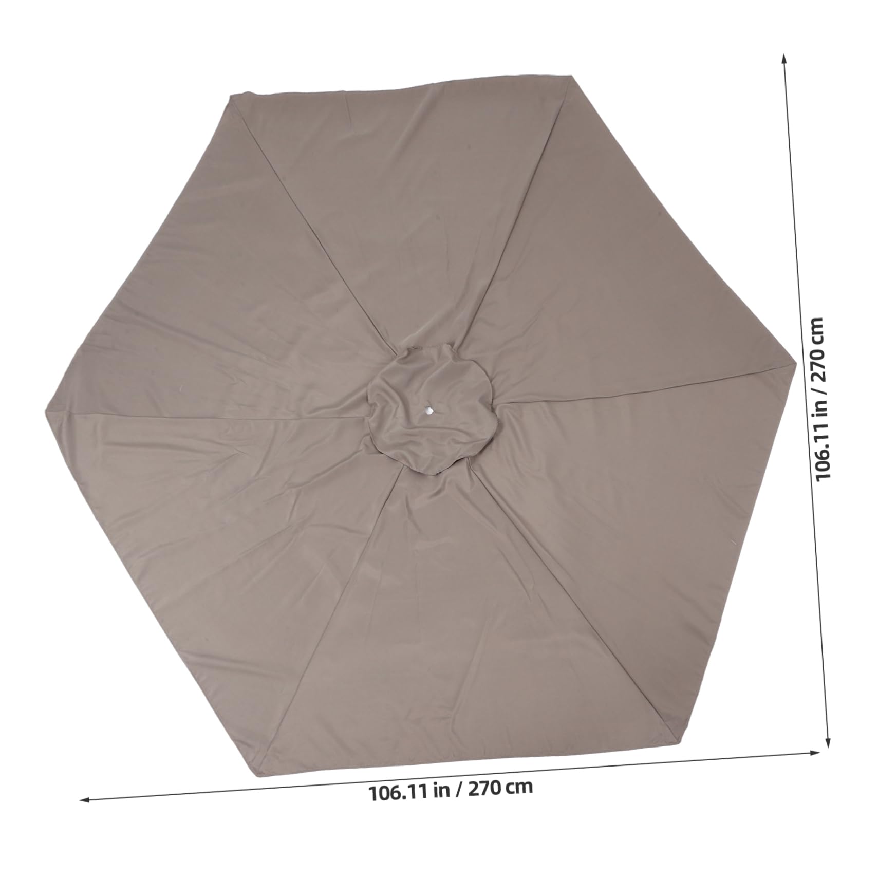 Parasol Ogrodowy z Wymiennym Daszkiem i Odporny Promieniowanie Uv Idealny Do Patio i Kawiarni Stylowy Dodatek Do Przestrzeni Świeżym Powietrzu
