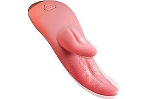 Women's Pleasure Pink Tongue Dildo Massager
