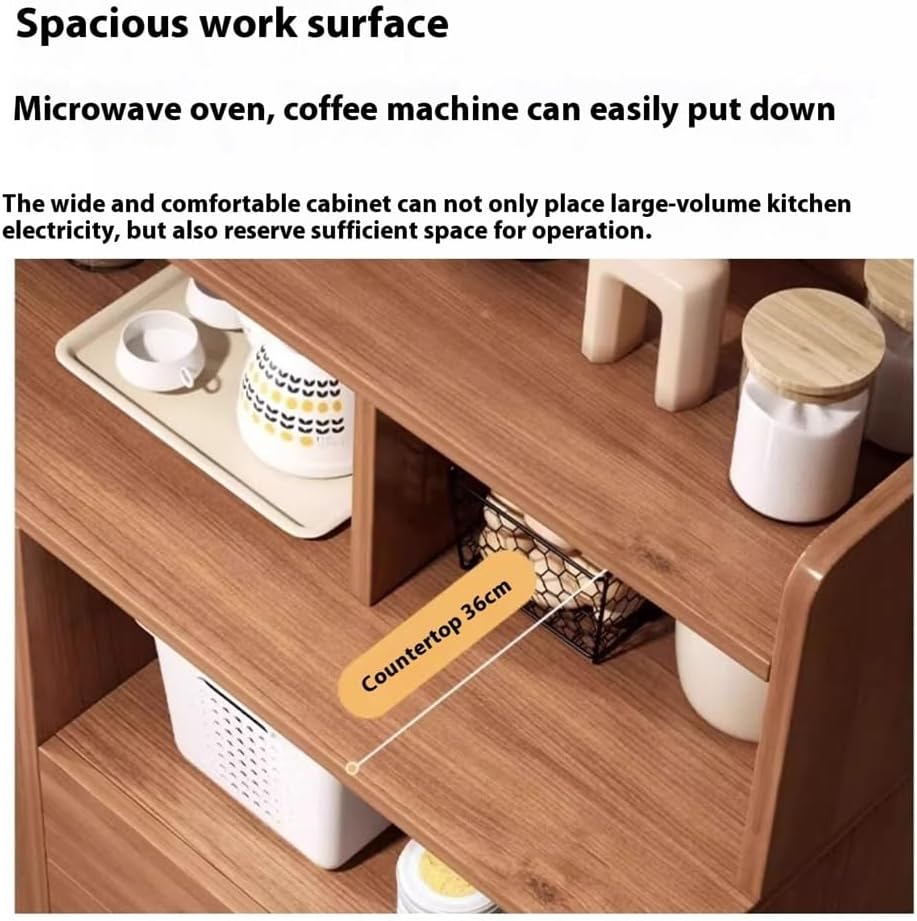 Sideboard Cabinet Sideboard Cabinet Against the wall Integrated Storage Home Kitchen Console Coffee Table
