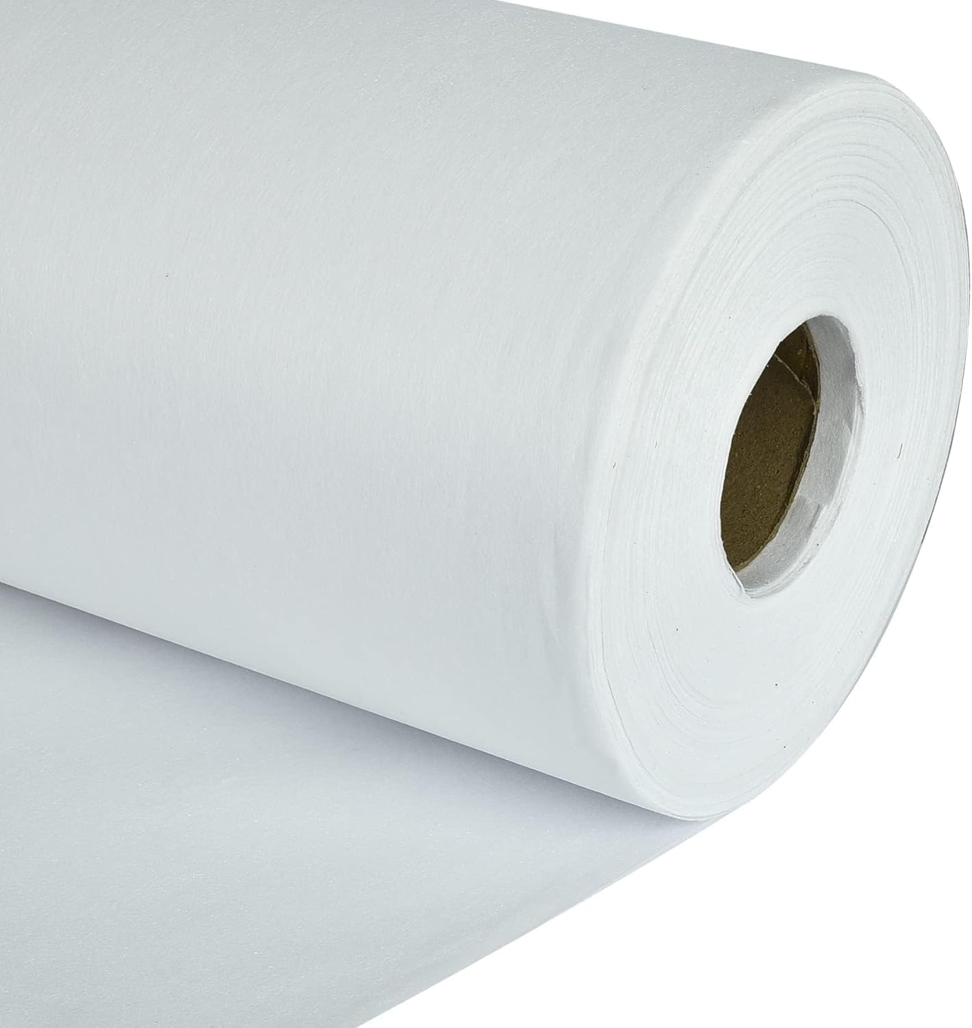 Fashion Track Iron on Fusible Interfacing - 90 cm - Nonwoven Fabric in Medium and Light Weight, for Tailoring, Crafts, Collars and Dress Making (White, 100 Metre Medium Weight)