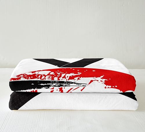 Miniatura 4 de Manfei Taekwondo - Manta deportiva para sofá, manta de cama de estilo japonés para niños, niñas, adolescentes y adultos, decoración de habitación de