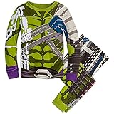 Marvel Hulk Costume PJ PALS Pajamas for Boys - Thor: Ragnarok Green
