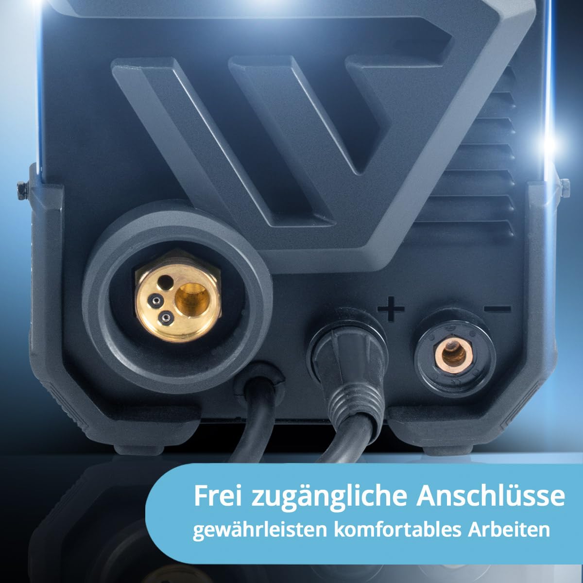 STAHLWERK Schweißgerät 5-in-1 Kombi MIG/MAG 200 Puls Pro – vollsynergisch Schweißen bis 200 A, FLUX (Fülldraht), Lift-TIG, MMA (ARC) und Puls-MIG für Aluminium in einem Gerät, 4-Rollen-Antrieb, IGBT