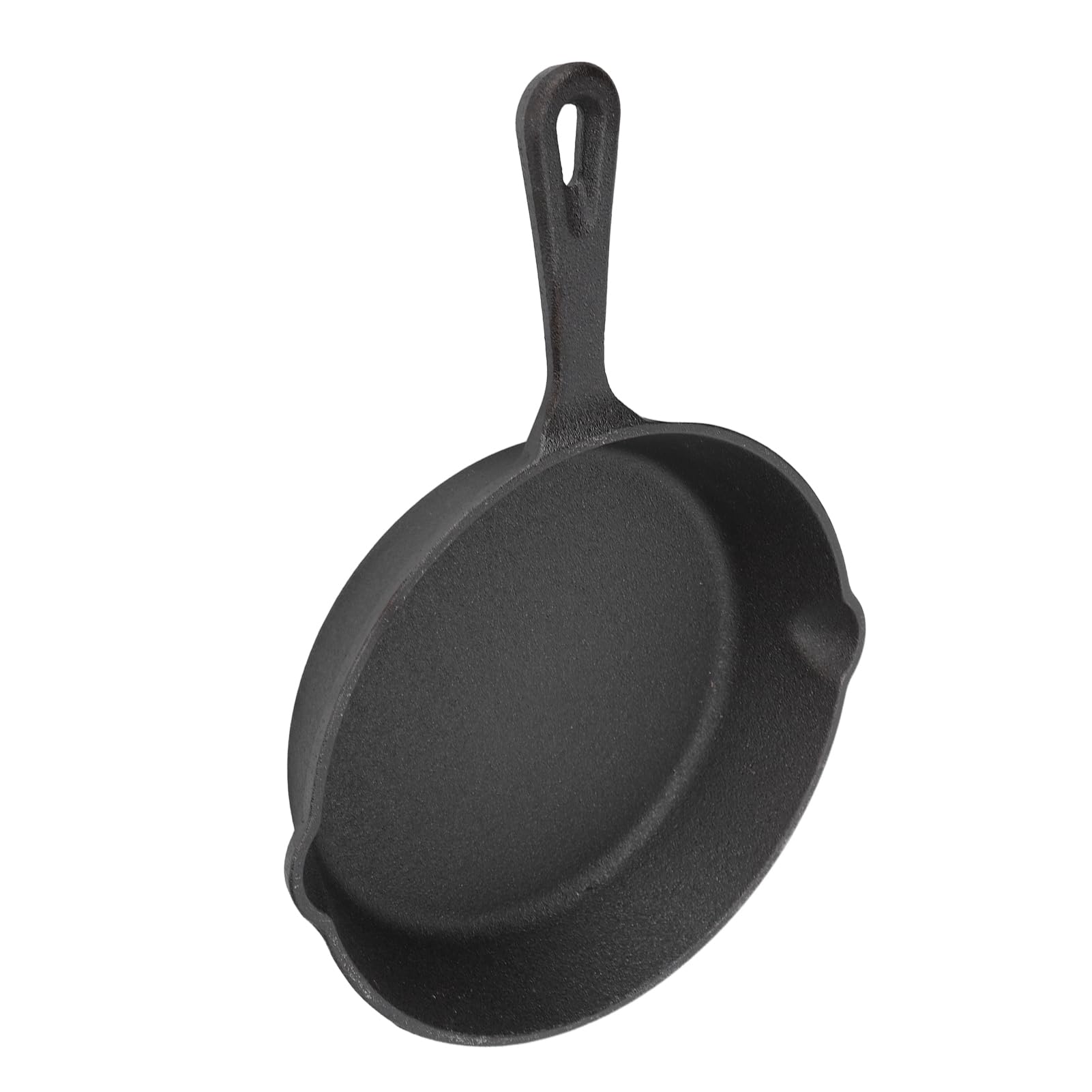 Pongnas Wstępnie Sezonowana Patelnia żeliwna Zapewniająca Równomierne Ciepło, Wszechstronne Gotowanie, Patelnia 26 Cm do Piekarnika i Grilla (26 cm/10,2 cala)