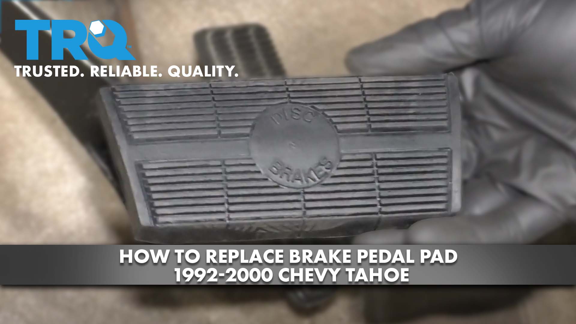 Revestimiento De Pedal Frenos/Embrague | Goma Negra | Compatible Con Referencias 465310981R, 6001551783