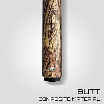 【新品】【Rhino】レトロ カーボン プールキュー ココボロ ラップレス 新品】【Rhino】レトロ カーボン プールキュー ココボロ