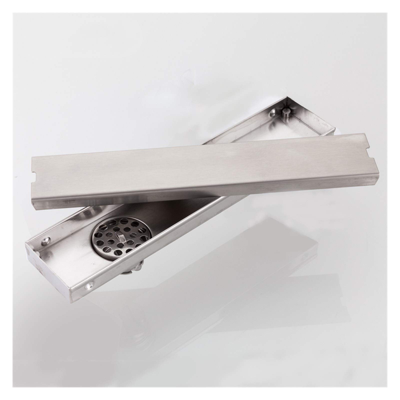 Drenajes de Acero Inoxidable Recgangle baño Cubierta del Piso de la Ducha Drenaje del Filtro de Suelo Residuos desagües Filtro Ducha Pelos (Color : Y85535)