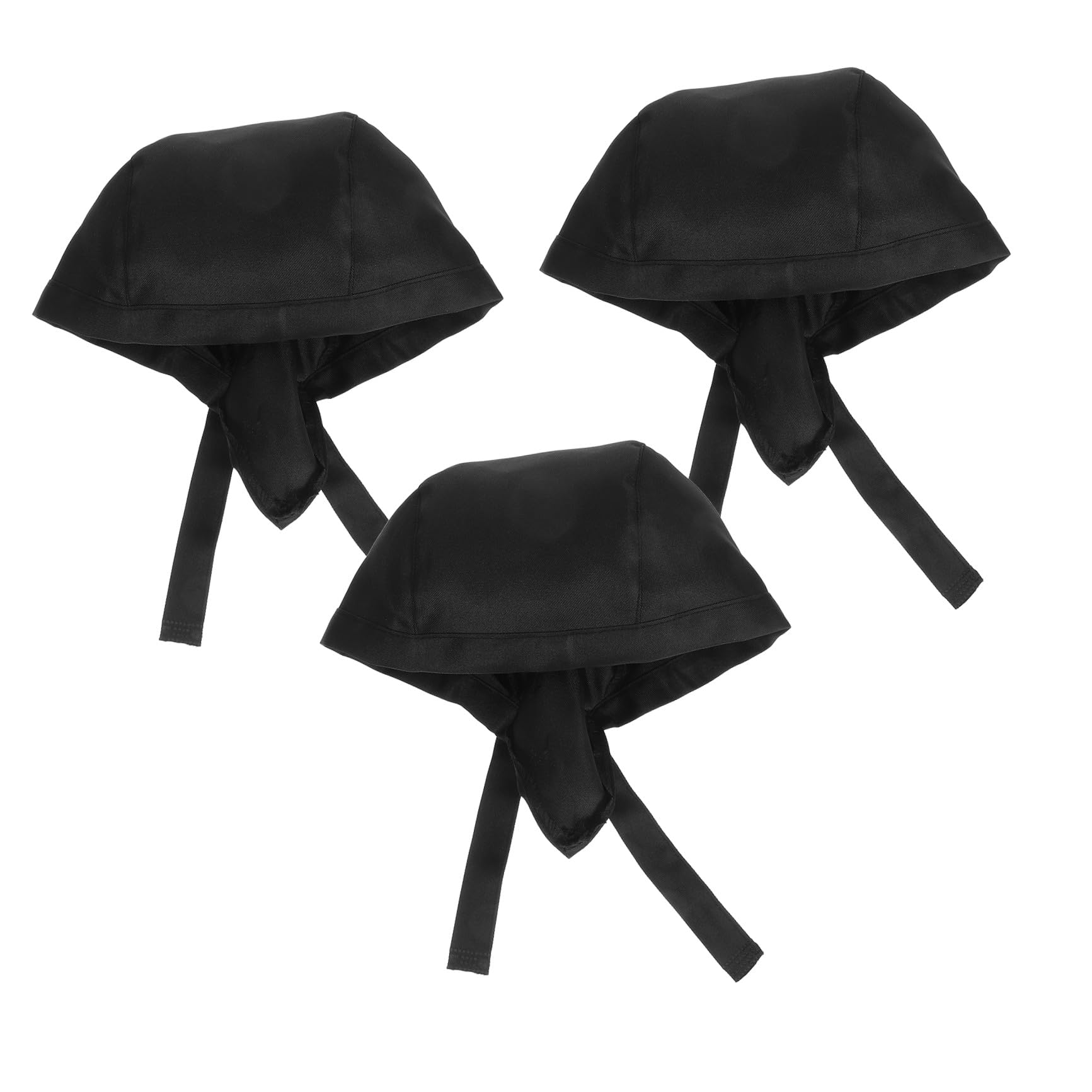 VALICLUD 36piezas Gorro De Cocina para Chef De Sombreros De Cocina Negros Uniforme De Barbacoa y Catering para Cocineros y Estudiantes