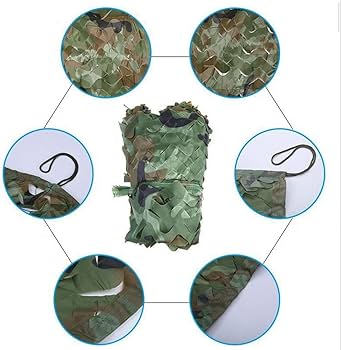Amazon.co.jp: カモフラージュネット軍の迷彩ネット 偽装網