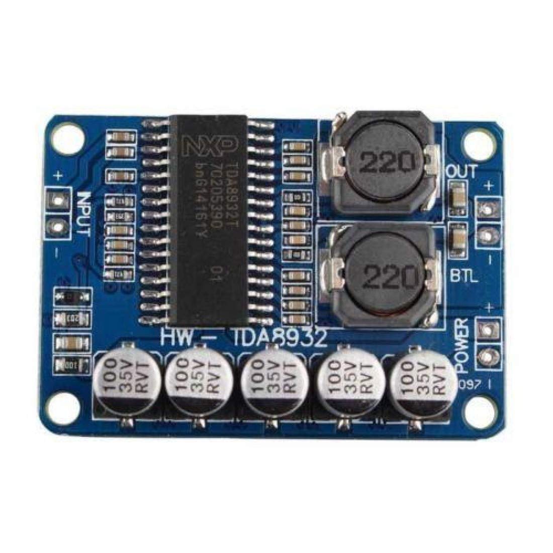 TECHTONICS TDA8932 Digital power amplifier board 35W Mono Amplifier Module-image-30