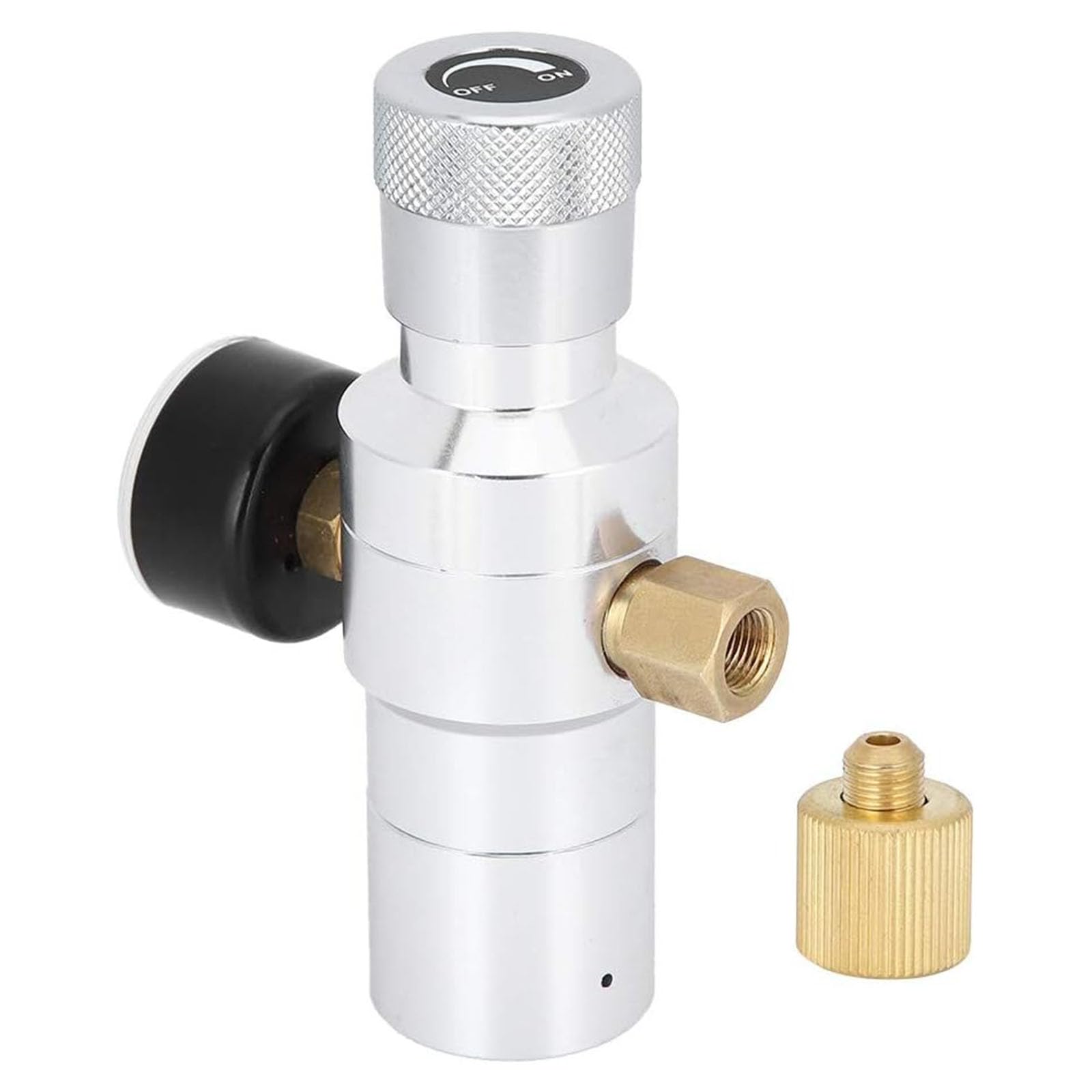 YROHGKPN Multifuntional CO2 Regulator 0-150PSI Small Regulator Suitable for Home Brew Enthusiasts and Sodas Water Lovers Home Brewing Equipment