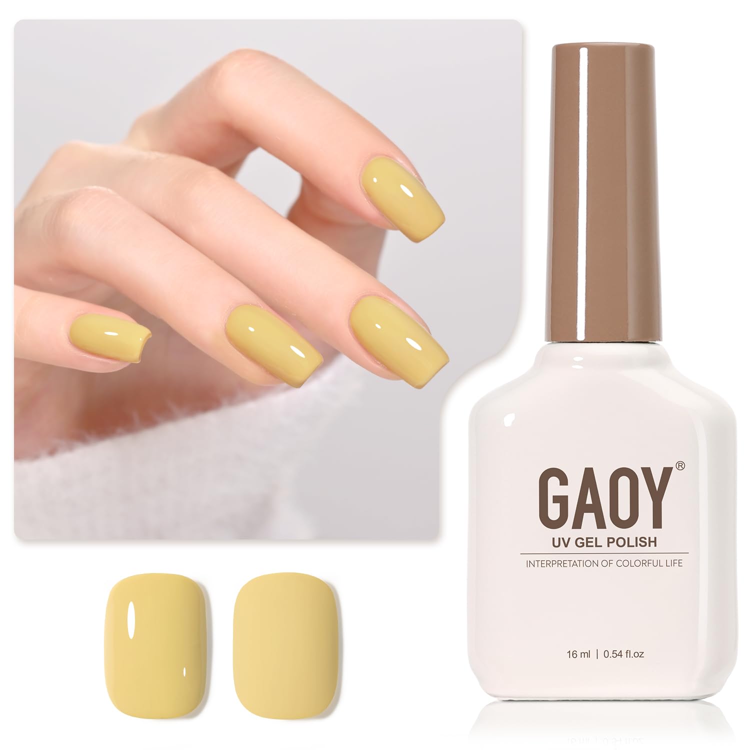 Gel Polish #06- Mustard Yellow