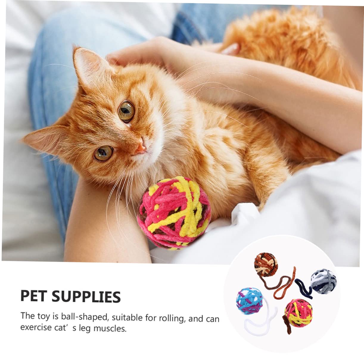 FOMIYES Lot de 2 Jouets à Mâcher Interactifs pour Chat Stimulant Linstinct de Chasse 5 Pièces