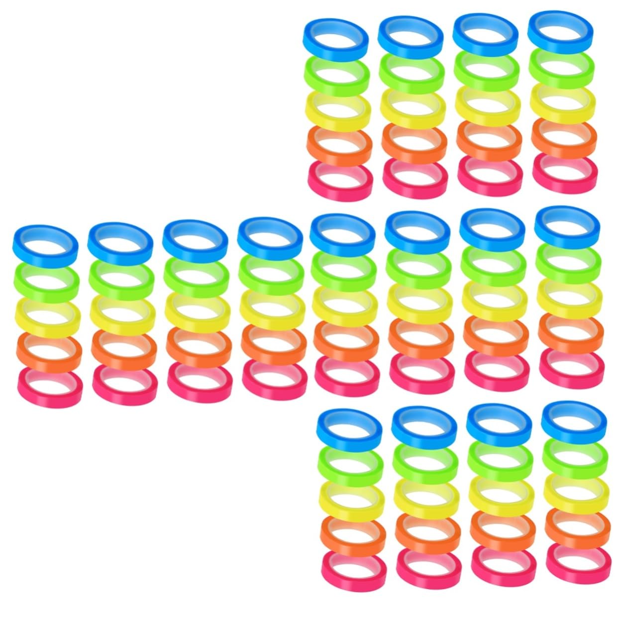 STOBOK 80 Rollen Ultradünne Index-aufkleber Buchfahnen Registerkarten Tagebuch-klebeband Geführte Lesestreifen Dekoratives Scrapbooking-klebeband Tragbar Das Haustier Blinddarm